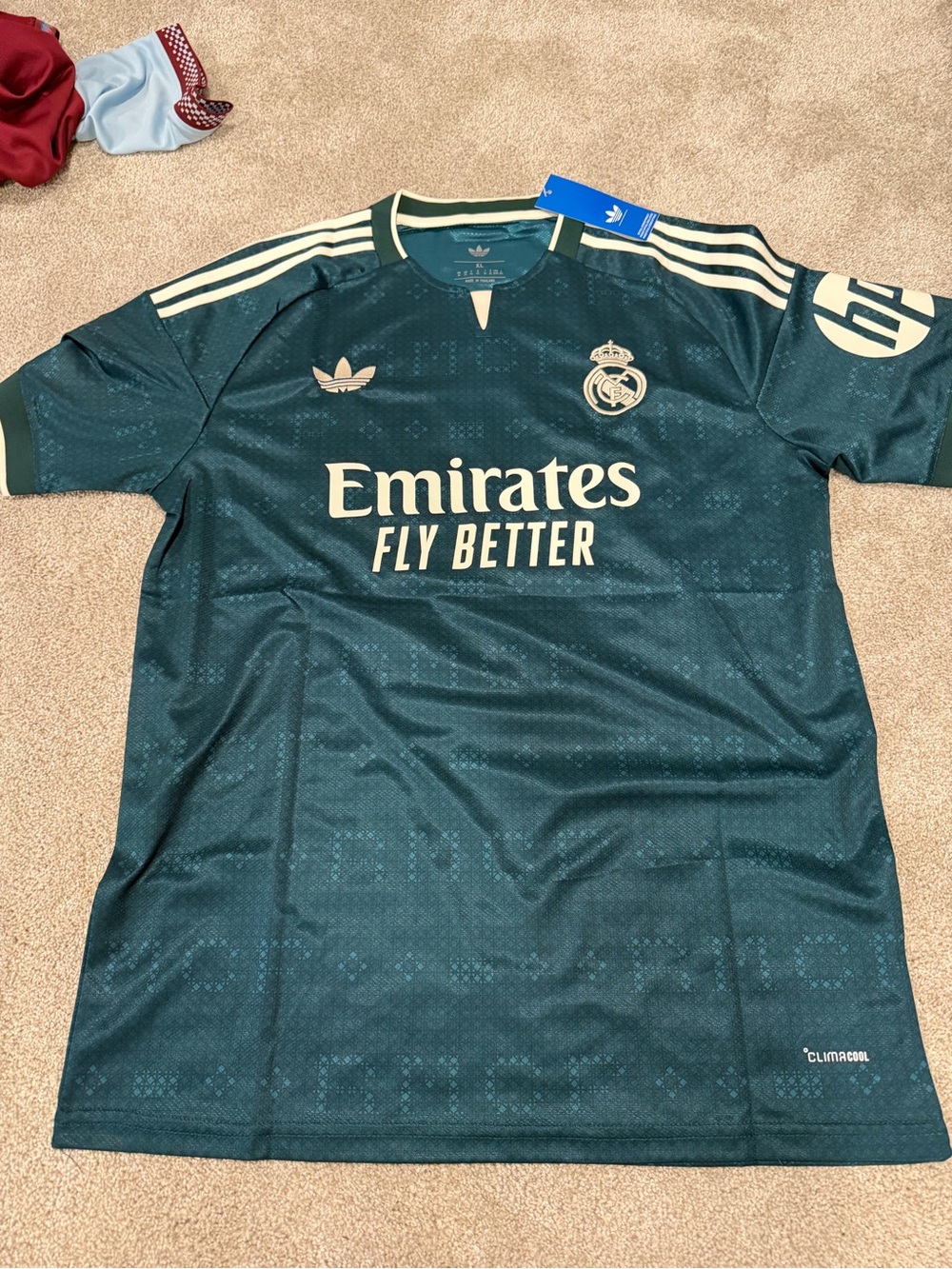 26/27 Real Madrid Men's away kylian mbappe home slim fit soccer jersey